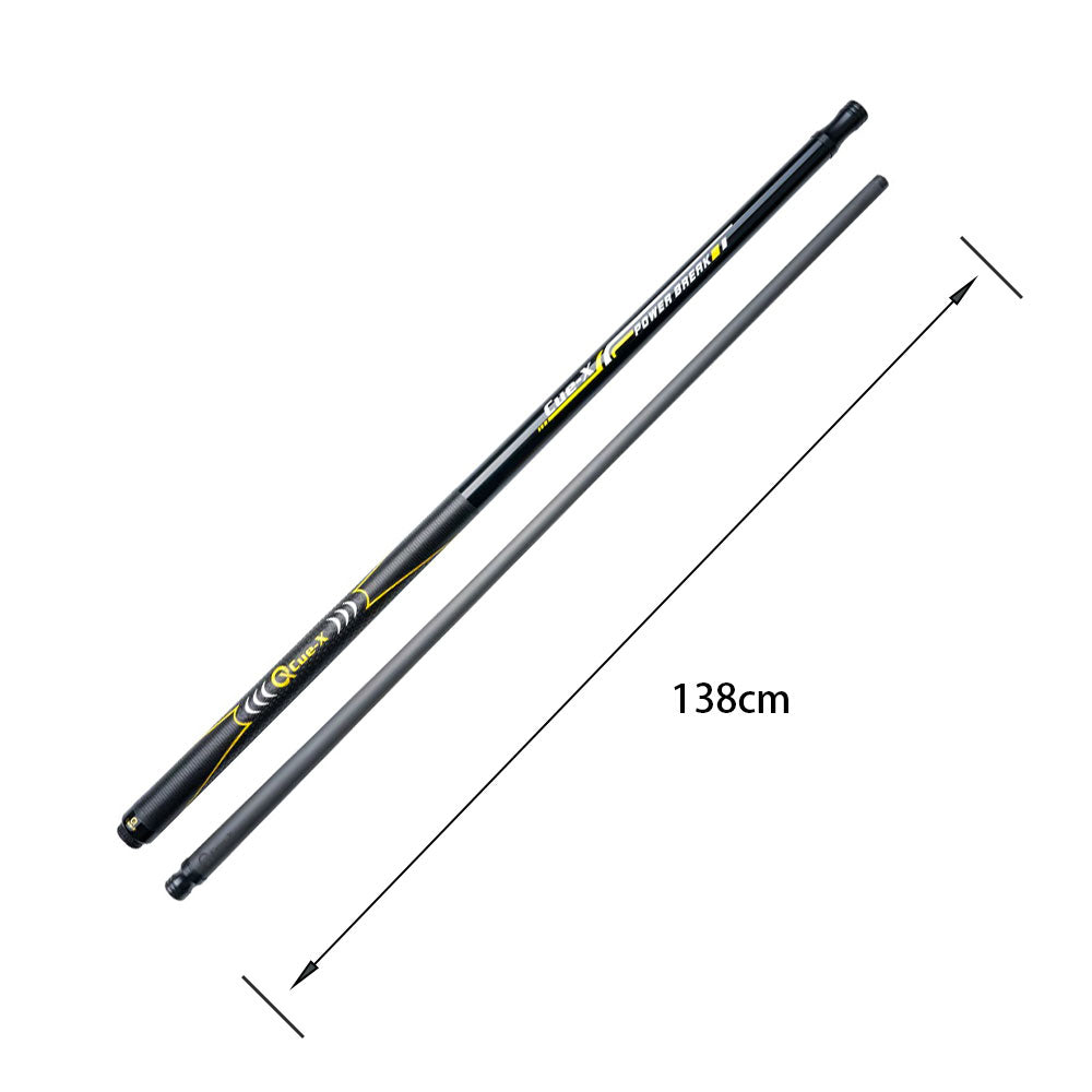 KONLLEN HQ-JP Cue Premier 11.4OZ - Jump 138CM 3-Piece Cue Professional Billiard Yellow&Black