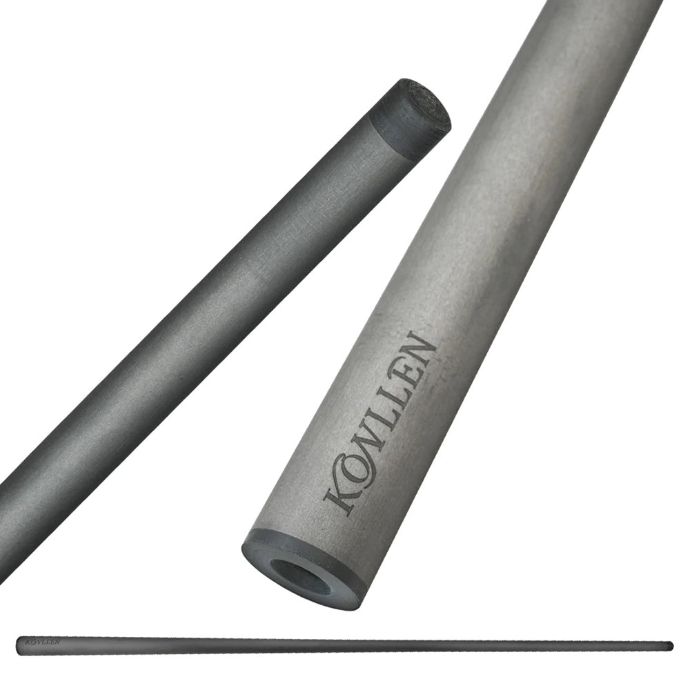 KONLLEN Inches- Single Premier Fibre Pool Material 29 Professional Shaft Carbon Gray
