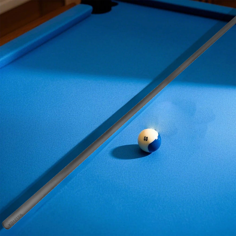 KONLLEN Inches- Single Premier Fibre Pool Material 29 Professional Shaft Carbon Gray