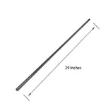 KONLLEN Inches- Single Premier Fibre Pool Material 29 Professional Shaft Carbon Gray
