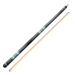 KONLLEN Wood Zokue-3 Professional Maple 18.5-20OZ Cue Cue 147CM Carom Premier Billiard - 2-Piece Blue&Black