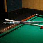 KONLLEN Wood Zokue-3 Professional Maple 18.5-20OZ Cue Cue 147CM Carom Premier Billiard - 2-Piece Blue&Black