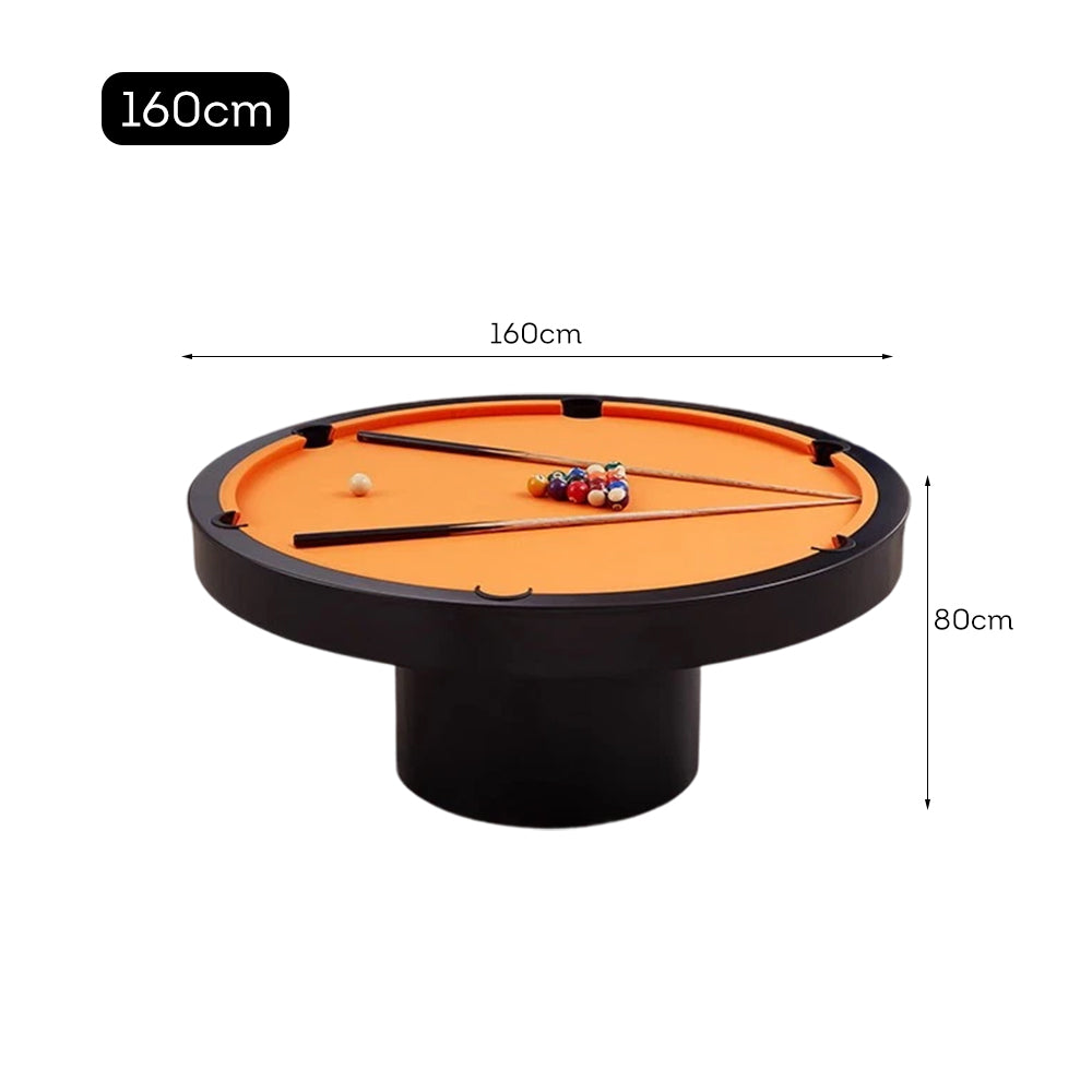 CUETIQ L042 Diameter 2-IN-1 Table/ Round Marble Office Billiard 160cm Desk