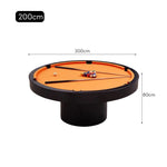 CUETIQ L042 Office Table/ 200cm Round Billiard 2-IN-1 Diameter Desk