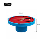 CUETIQ L042 Office Table/ 200cm Round Billiard 2-IN-1 Diameter Desk