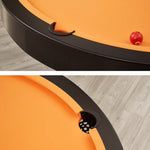 CUETIQ L042 Billiard Diameter Table/ MDF Round Office 140cm 2-IN-1 Desk