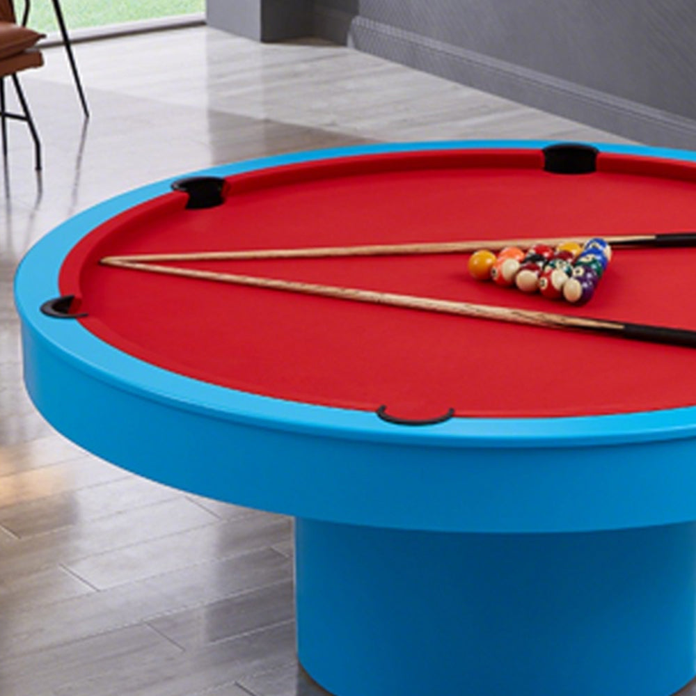 CUETIQ L042 Round Office MDF Diameter 2-IN-1 Billiard Table/ 160cm Desk