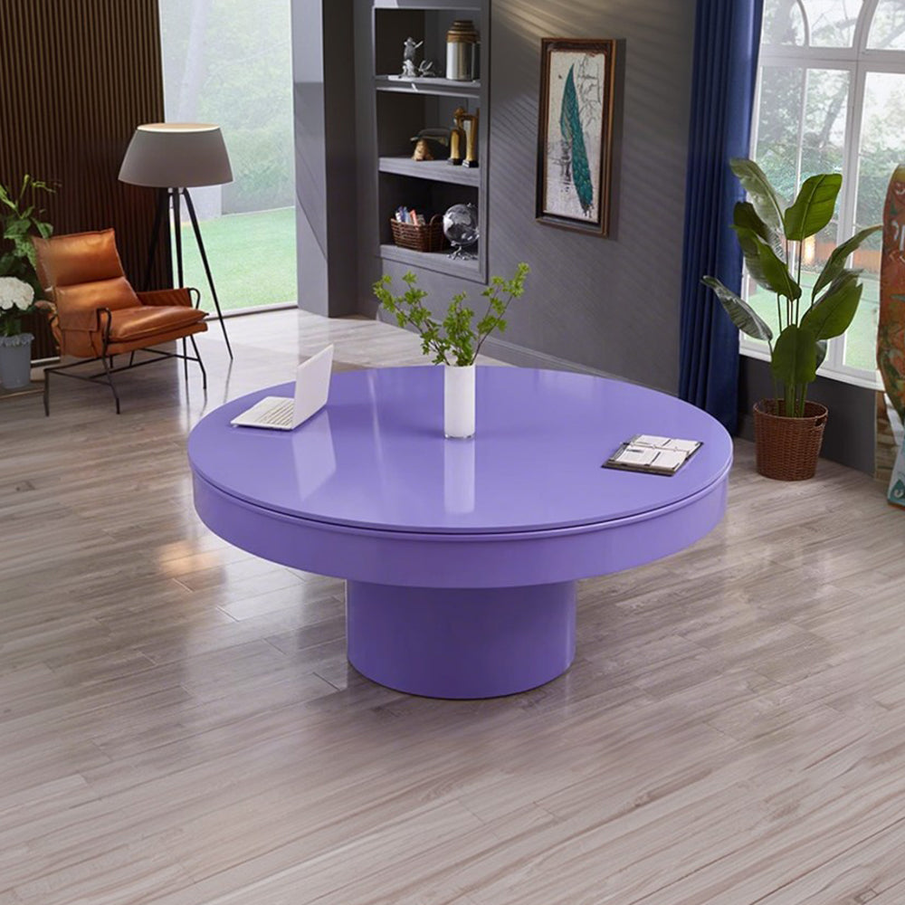 CUETIQ L042 Billiard Diameter Table/ MDF Round Office 140cm 2-IN-1 Desk