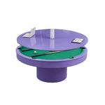 CUETIQ L042 Diameter 2-IN-1 Table/ Round Marble Office Billiard 160cm Desk