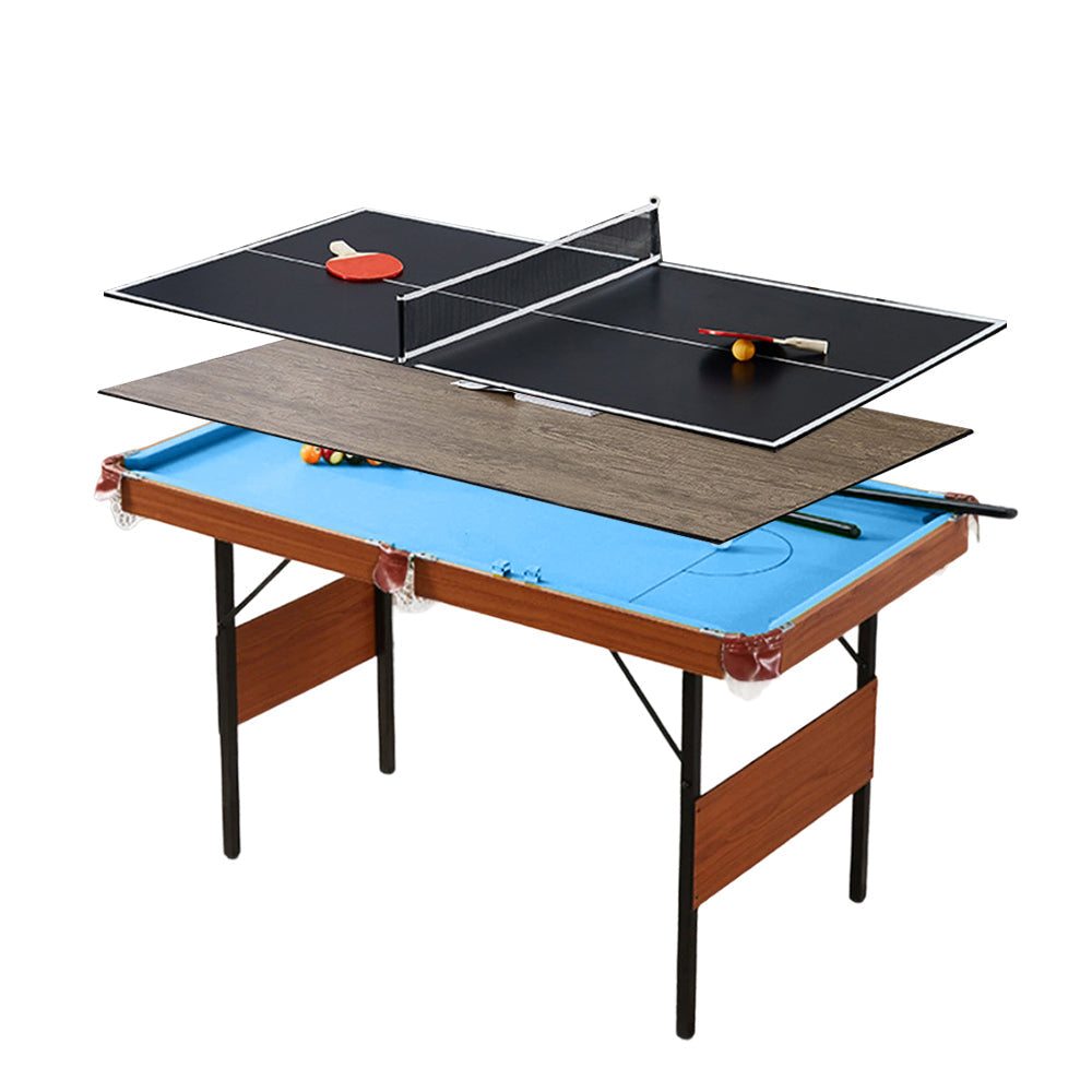 CUETIQ GTF006 Table/ Foldable Ping-pong 3-IN-1 Billiard Table/ 5FT Desk Office Design