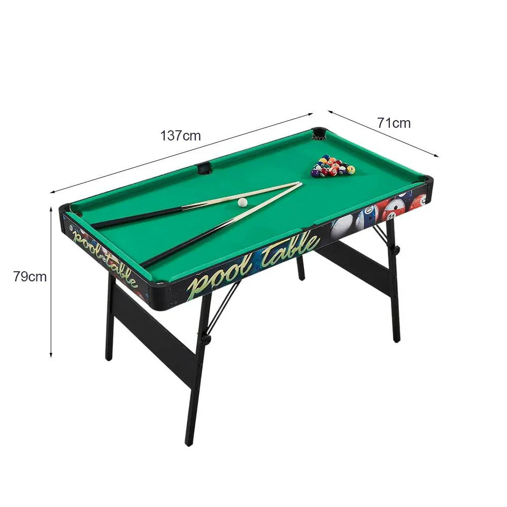 CUETIQ GTF007 Billiard 4FT Ping-pong Foldable Desk Table/ Table/ Office 3-IN-1 Design