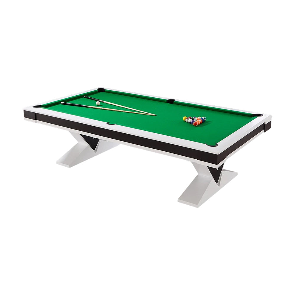CUETIQ L001 Table/ Billiard Table/ Slate Wood Office Desk Ping-pong 3-IN-1 Solid 7/8/9FT Frame