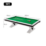 CUETIQ L001 Table/ Billiard Table/ Slate Wood Office Desk Ping-pong 3-IN-1 Solid 7/8/9FT Frame