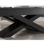 CUETIQ L011 Wood Table/ Slate Pool Desk Office Table/ 3-IN-1 7/8/9FT Solid Ping-pong Frame