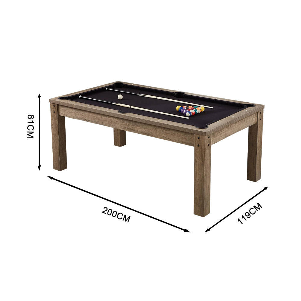 CUETIQ GTM002 / Table/ Table 3IN1 Billiard MDF Ping-pong Office 7FT Desk