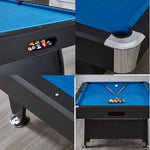 CUETIQ GTMDF003 / Office 3IN1 Table/ Ping-pong Table MDF Billiard 8FT Desk