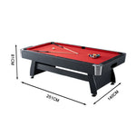 CUETIQ GTMDF003 / Office 3IN1 Table/ Ping-pong Table MDF Billiard 8FT Desk