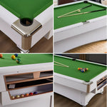 CUETIQ GTMDF004 Table/ Table MDF Ping-Pong Office / 3IN1 Billiard 7FT Desk
