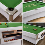 CUETIQ GTMDF004 MDF Table 8FT Office Table/ 3IN1 / Ping-Pong Billiard Desk