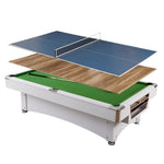 CUETIQ GTMDF004 Table/ Table MDF Ping-Pong Office / 3IN1 Billiard 7FT Desk