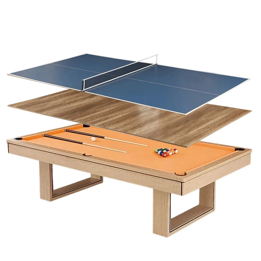 CUETIQ GTMDF009 3IN1 / 8FT Office Billiard Table/ Ping-pong MDF Table Desk