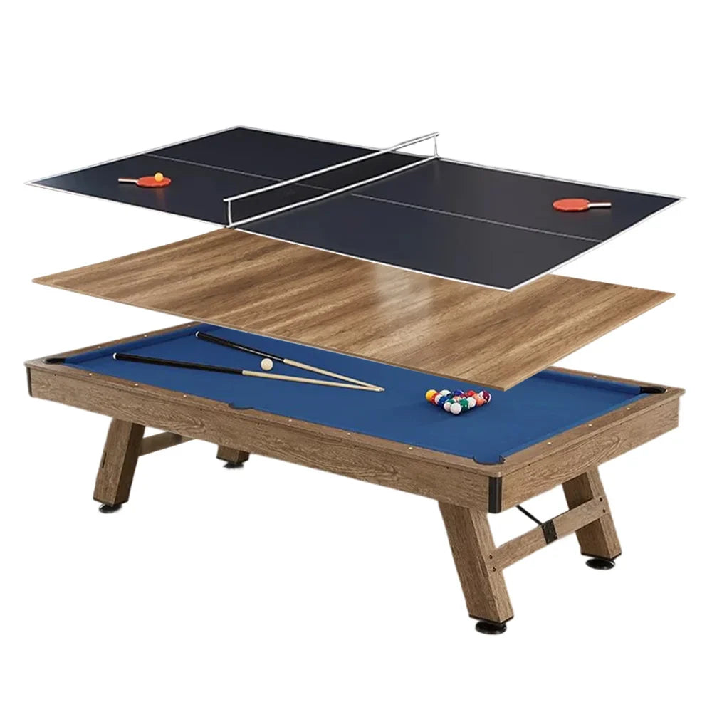 CUETIQ GTMDF011 Table/ MDF Office 7FT Table / 3IN1 Ping-Pong Billiard Desk