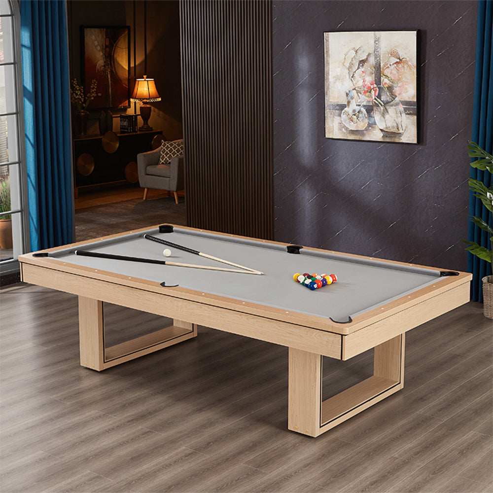 CUETIQ 7FT Table/ Billards Pool Table/ With Modern Table/ Table Dining Free 3-IN-1 Pingpong Simple Accessories