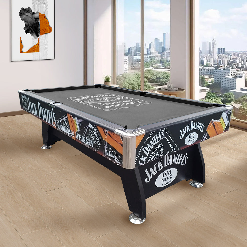 CUETIQ JD Billiards Pool 7FT MDF Snooker Free LOGO Table Accessory