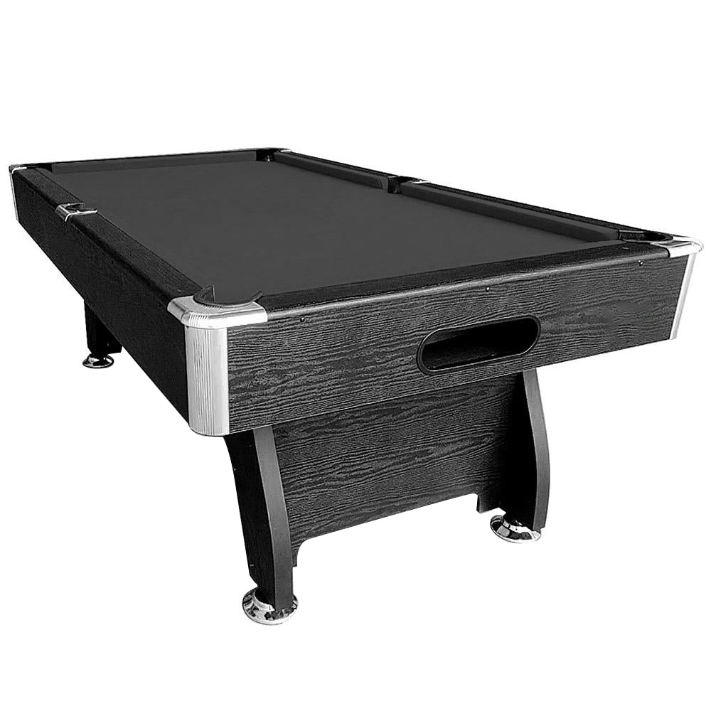 CUETIQ 7FT Table Accessories with Pack - Pool Snooker Billiard Black MDF Frame