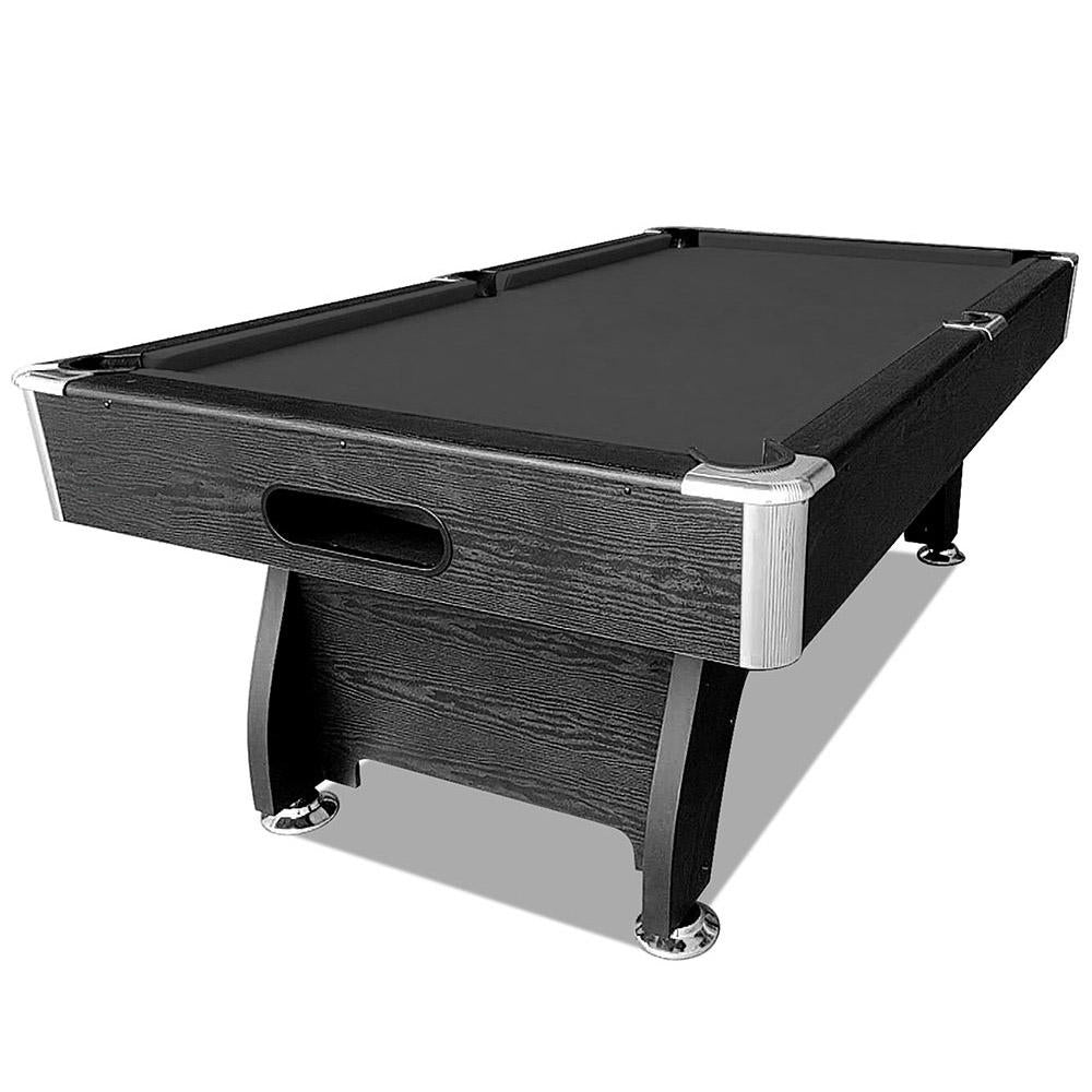 CUETIQ 7FT Table Accessories with Pack - Pool Snooker Billiard Black MDF Frame