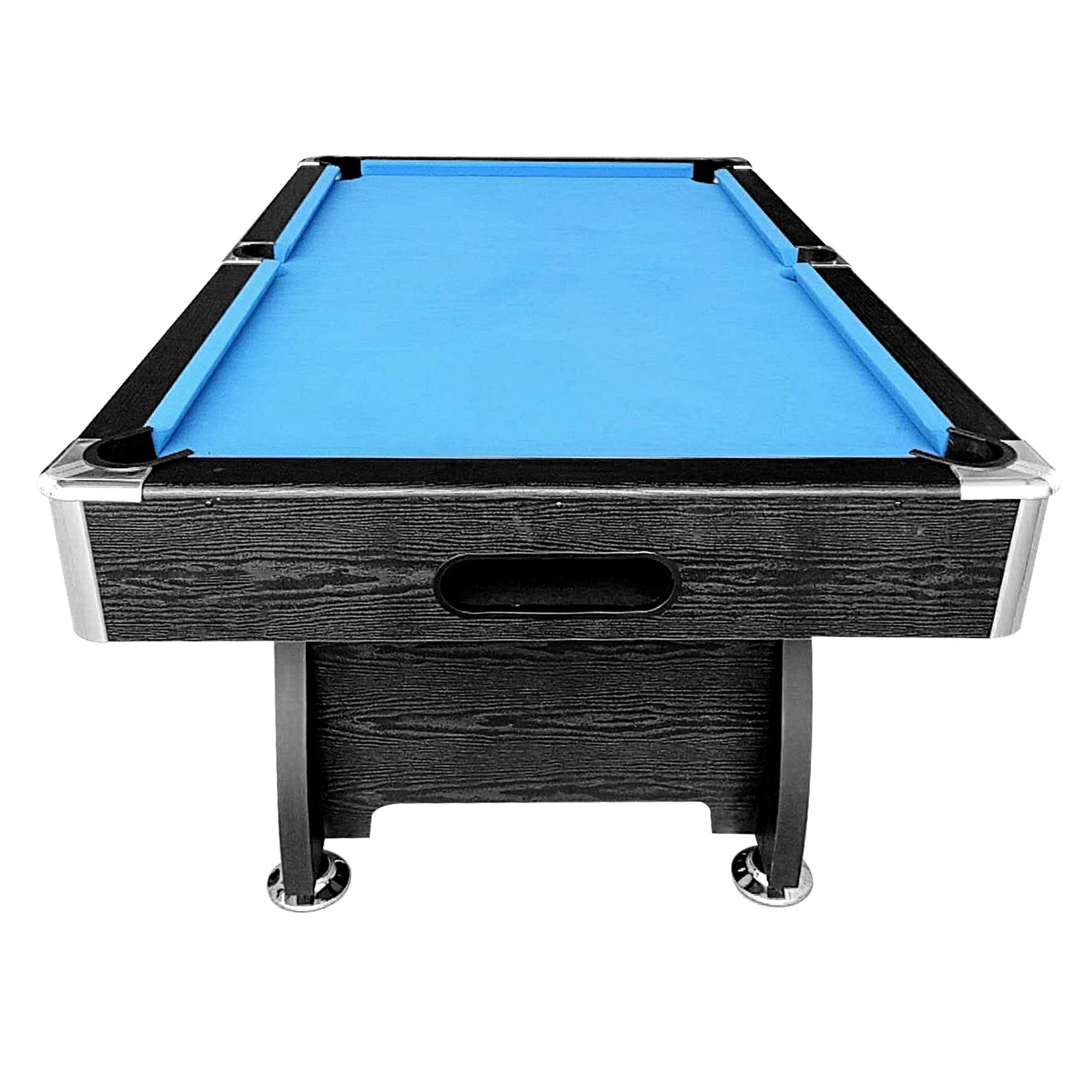 CUETIQ 8FT Billiard Frame Pool Accessories MDF Black with Table Snooker Pack