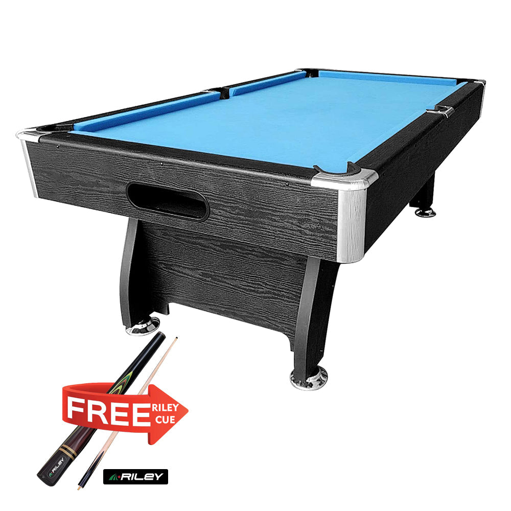 CUETIQ MDF Accessories Snooker 7FT - Pool Blue With Table Billiard Felt