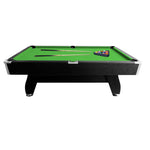 CUETIQ 7FT Table Accessories with Pack - Pool Snooker Billiard Black MDF Frame