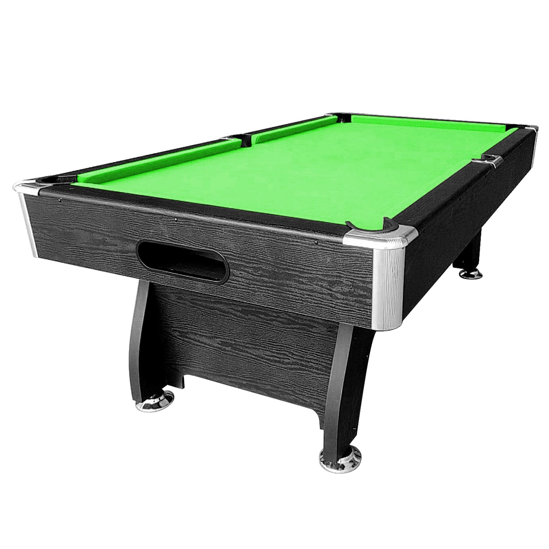CUETIQ 8FT Billiard Frame Pool Accessories MDF Black with Table Snooker Pack