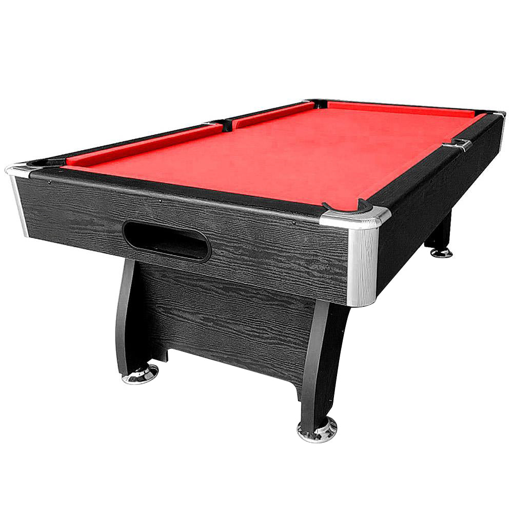 CUETIQ 8FT Billiard Frame Pool Accessories MDF Black with Table Snooker Pack