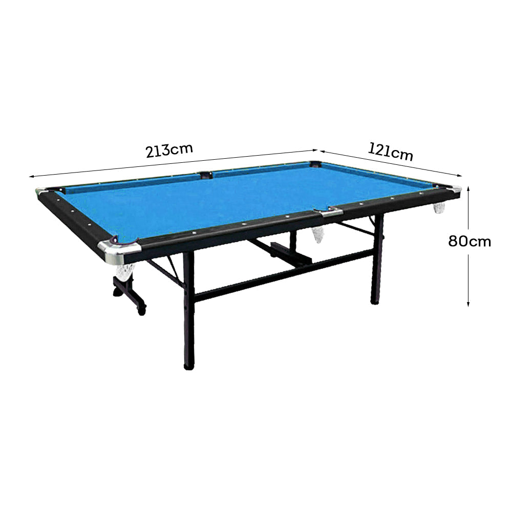 CUETIQ 7FT For Small Free Table Billiard Table Pool Accessory Foldable Room