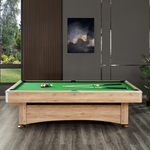 CUETIQ TE 7FT/8FT Table Free MDF 3-IN-1 Billiard Green Accessories