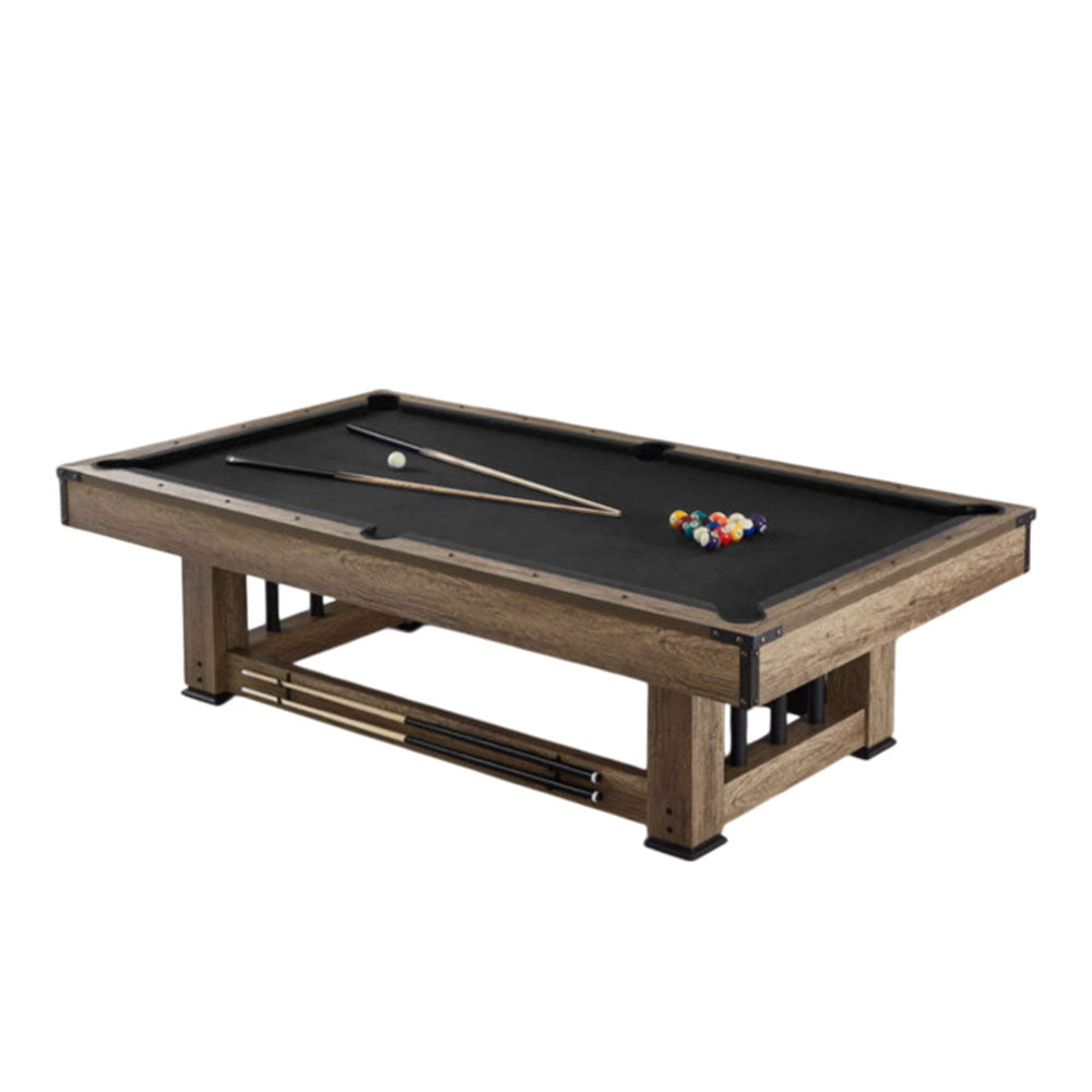 CUETIQ TE Table MDF 7FT Black&Blue Free Billiard 3-IN-1 Accessories