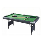 CUETIQ TEFOLD 7FT/8FT Billiard MDF Green Table Free Accessories