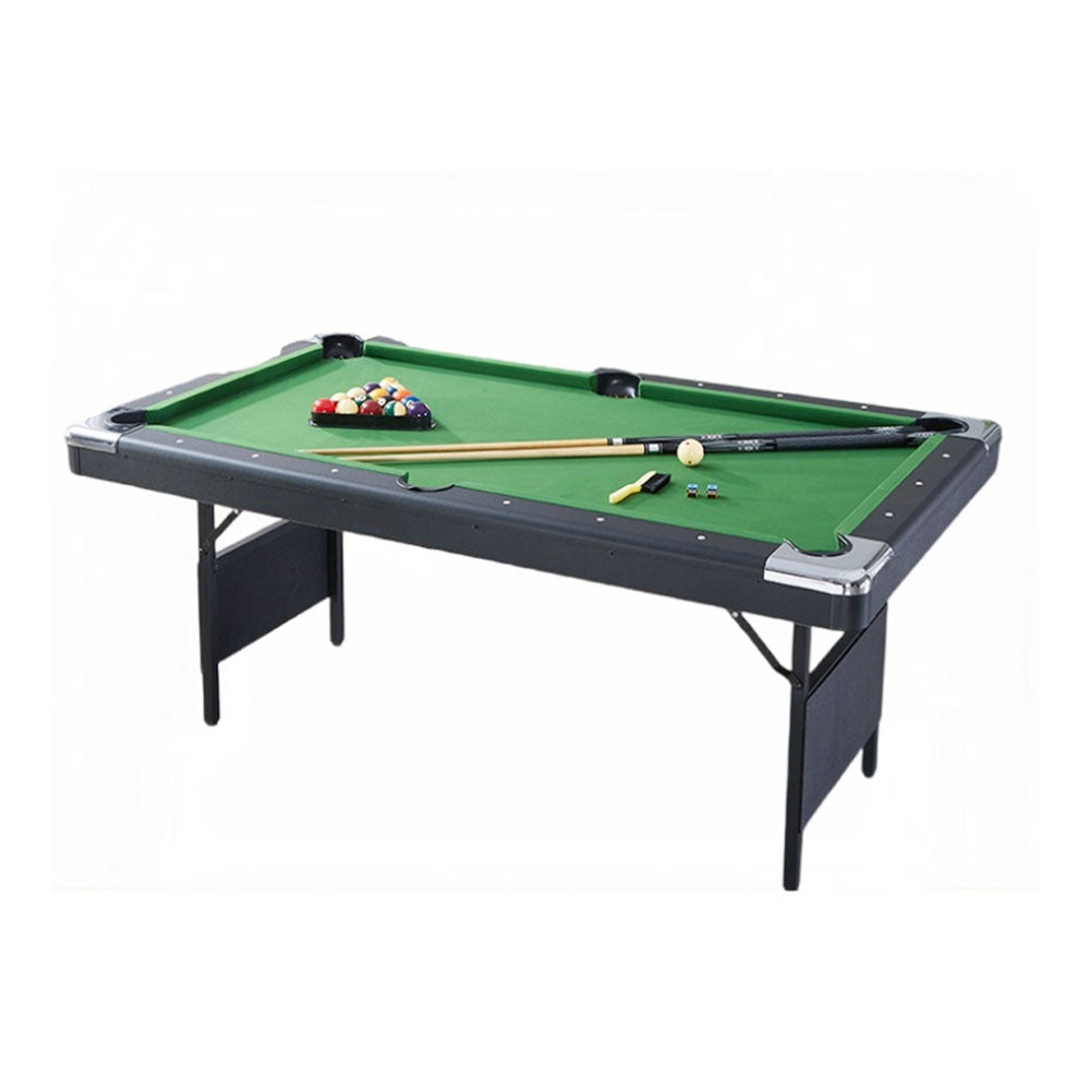 CUETIQ TEFOLD 7FT/8FT Billiard MDF Green Table Free Accessories