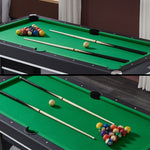 CUETIQ TEFOLD MDF Table Green Free Billiard 6FT Accessories