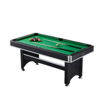 CUETIQ TEFOLD MDF Table Green Free Billiard 6FT Accessories