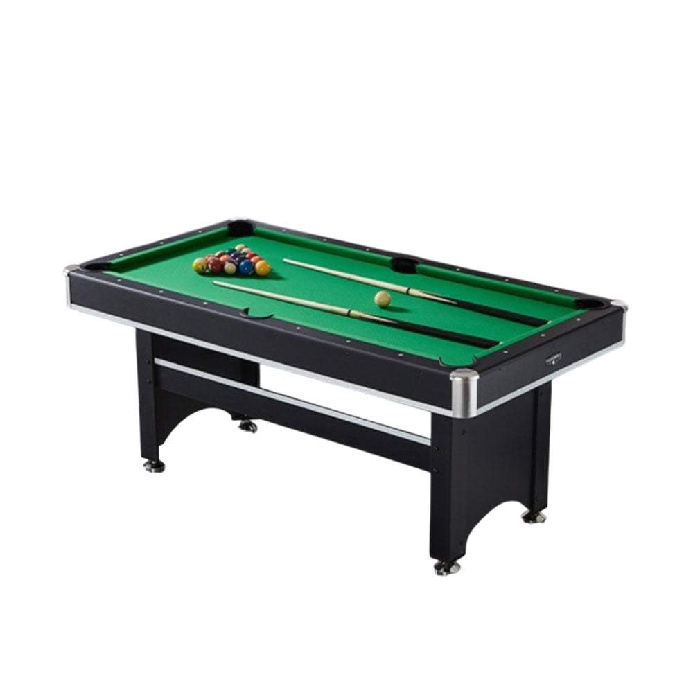 CUETIQ TEFOLD MDF Table Green Free Billiard 6FT Accessories