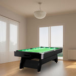 CUETIQ 7FT Pool Table with Free Snooker Billiard LED Accessories