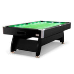 CUETIQ 7FT Pool Table with Free Snooker Billiard LED Accessories