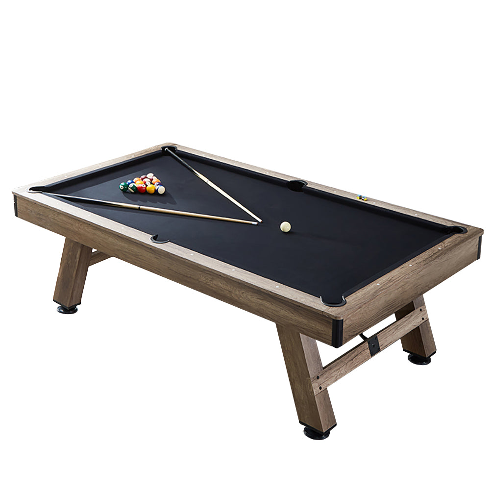 CUETIQ LM Table Felt Pool Black Silver 8FT Frame Free Mist MDF / Snooker Billiards / Gift