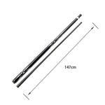 KONLLEN 147CM Ebony Premier 2-Piece Billiard - Professional Wood Cue Pool HQ-11F 18.5-20OZ Cue Green&Black