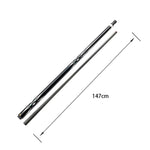 KONLLEN Maple 147CM Billiard 2-Piece Professional Cue - Wood Premier 18.5-20OZ HQ-07DF Pool Cue Blue&Black