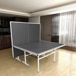 DOUBLE HAPPINESS Tennis Balls Premium Foldable Indoor Solo 13mm Black&Blue Table Bats Play Table Pingpong - Net