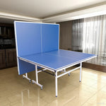 DOUBLE HAPPINESS Tennis Balls Premium Foldable Indoor Solo 13mm Black&Blue Table Bats Play Table Pingpong - Net